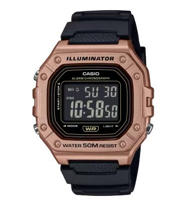 Watch Casio Man in Steel W-218HM-5BVDF - W-218HM-5BVDF